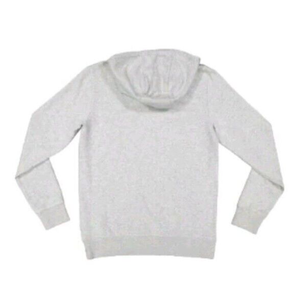 Quiksilver Men's Big Logo Kangaroo Pocket Cotton Blend Pullover Hoodie Grey Sz L - Picture 3 of 3